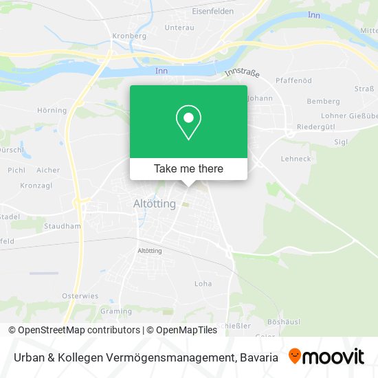 Urban & Kollegen Vermögensmanagement map