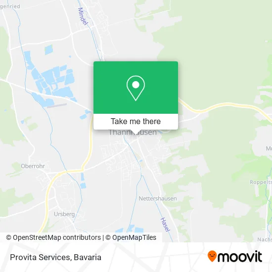 Карта Provita Services