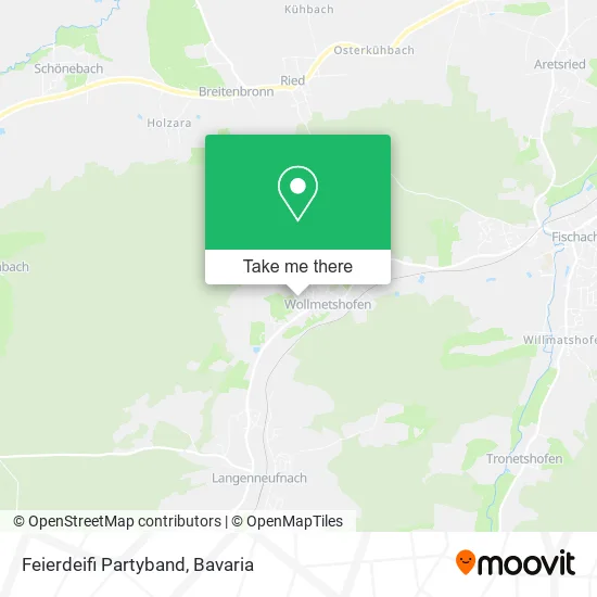 Карта Feierdeifi Partyband