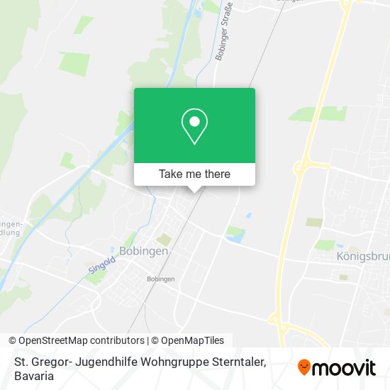 St. Gregor- Jugendhilfe Wohngruppe Sterntaler map