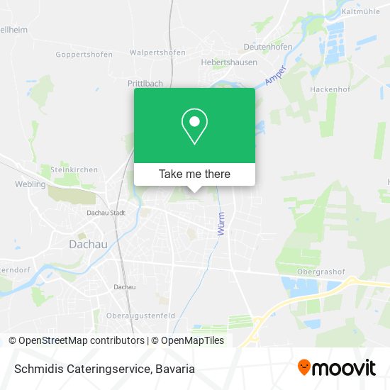 Schmidis Cateringservice map