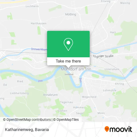 Katharinenweg map