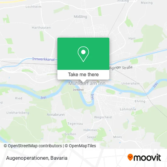 Карта Augenoperationen