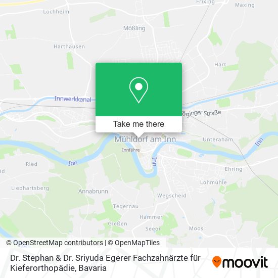 Dr. Stephan & Dr. Sriyuda Egerer Fachzahnärzte für Kieferorthopädie map