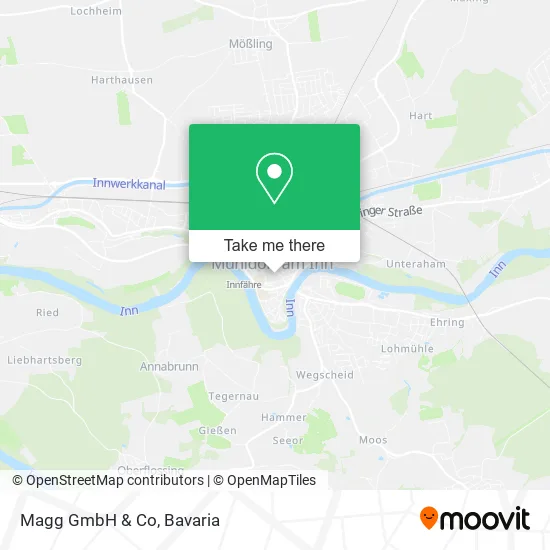Карта Magg GmbH & Co