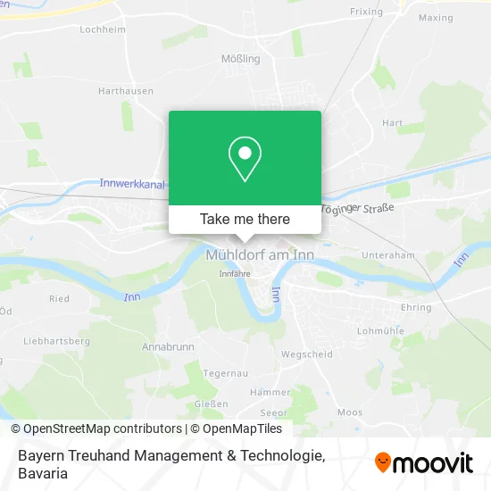Карта Bayern Treuhand Management & Technologie