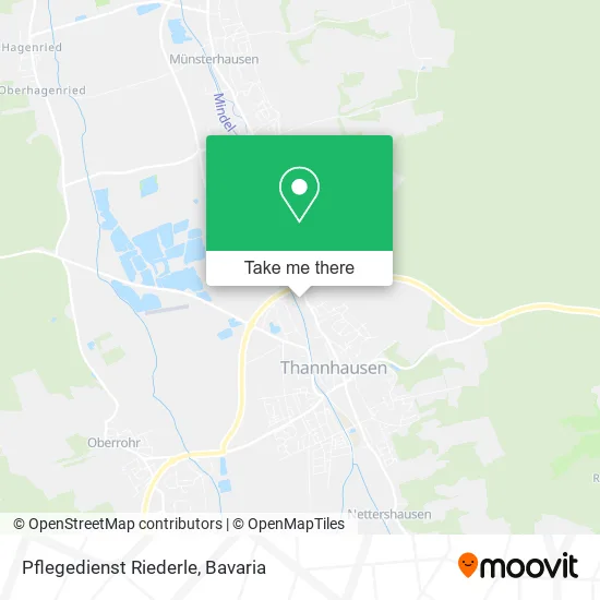 Карта Pflegedienst Riederle