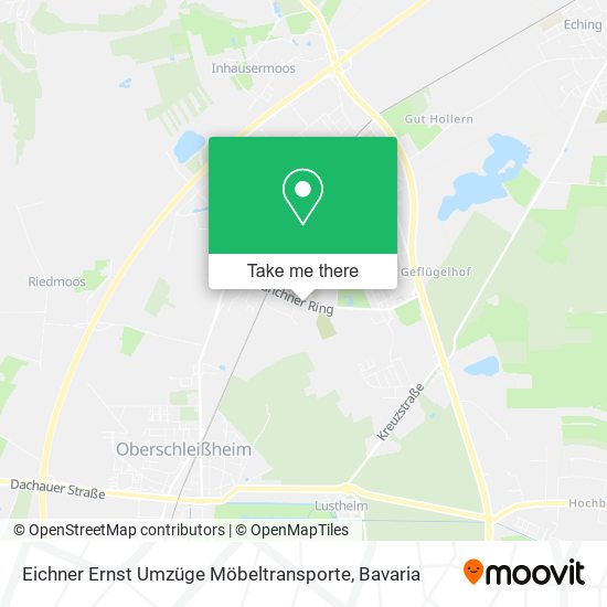Eichner Ernst Umzüge Möbeltransporte map