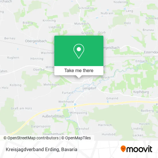 Карта Kreisjagdverband Erding
