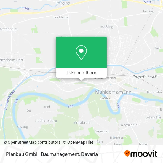 Planbau GmbH Baumanagement map