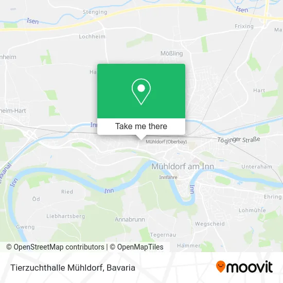 Tierzuchthalle Mühldorf map