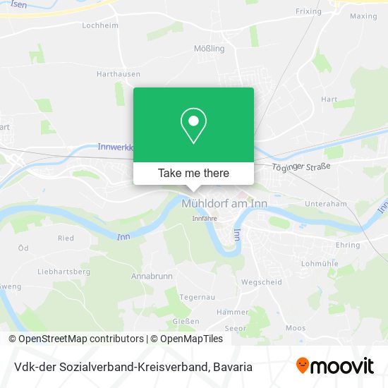 Vdk-der Sozialverband-Kreisverband map
