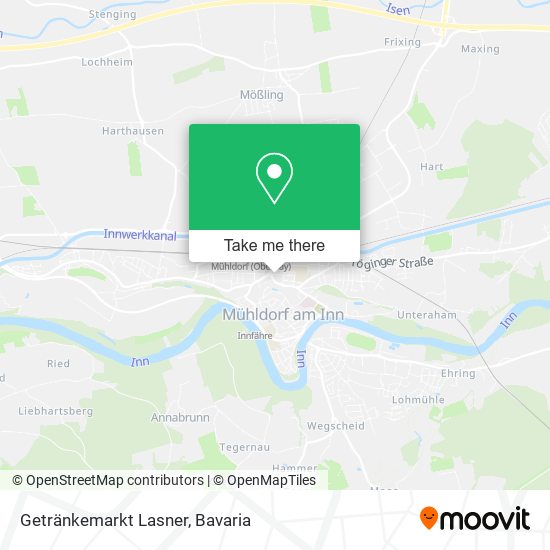 Getränkemarkt Lasner map