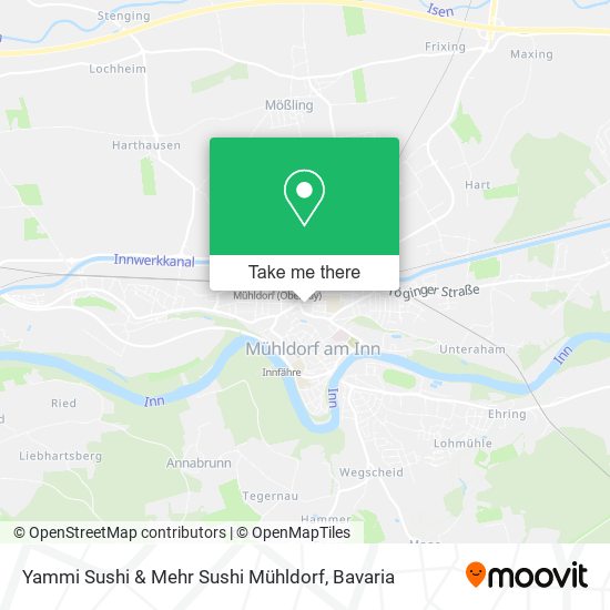 Yammi Sushi & Mehr Sushi Mühldorf map