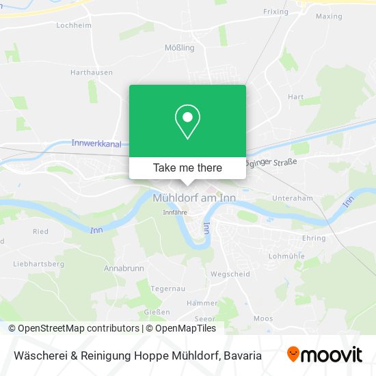 Wäscherei & Reinigung Hoppe Mühldorf map