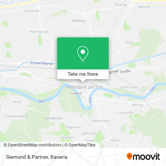 Siemund & Partner map