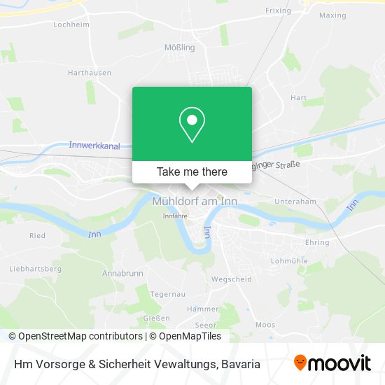 Hm Vorsorge & Sicherheit Vewaltungs map