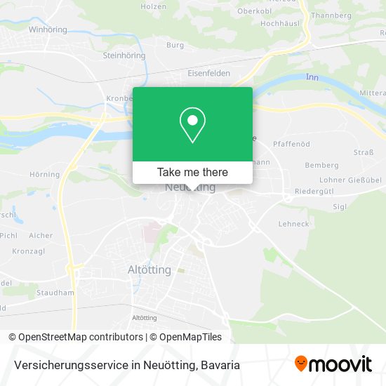 Versicherungsservice in Neuötting map