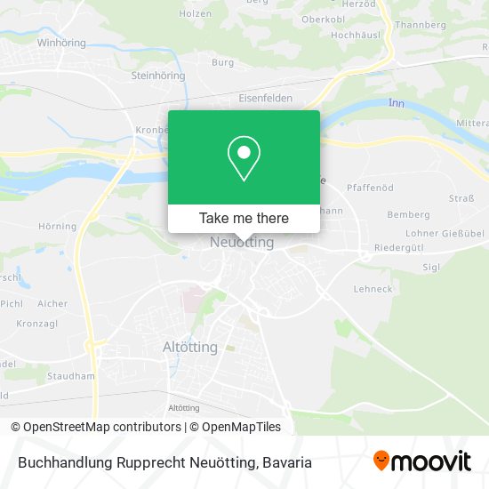 Buchhandlung Rupprecht Neuötting map