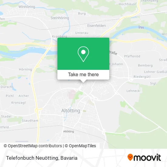 Карта Telefonbuch Neuötting