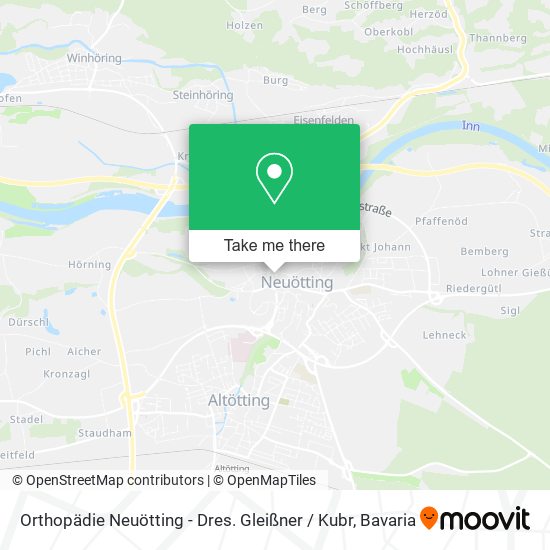 Orthopädie Neuötting - Dres. Gleißner / Kubr map