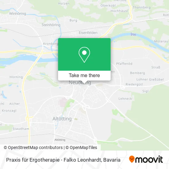 Карта Praxis für Ergotherapie - Falko Leonhardt