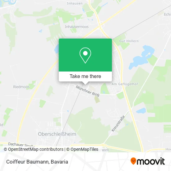 Карта Coiffeur Baumann