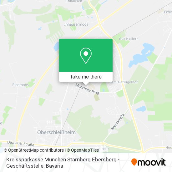 Kreissparkasse München Starnberg Ebersberg - Geschäftsstelle map