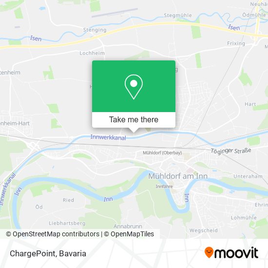Карта ChargePoint