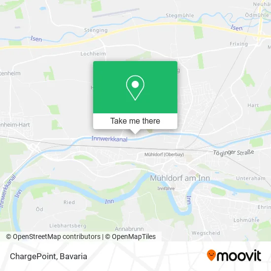 Карта ChargePoint