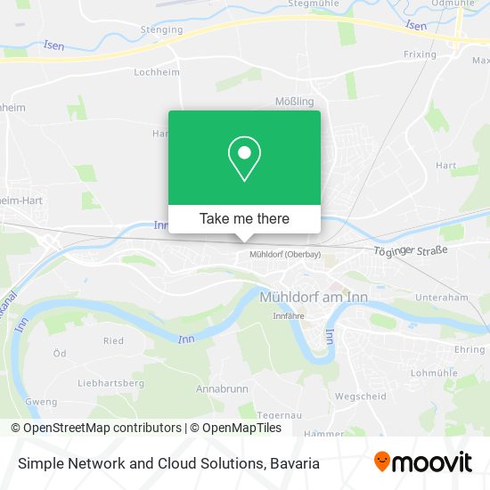 Карта Simple Network and Cloud Solutions