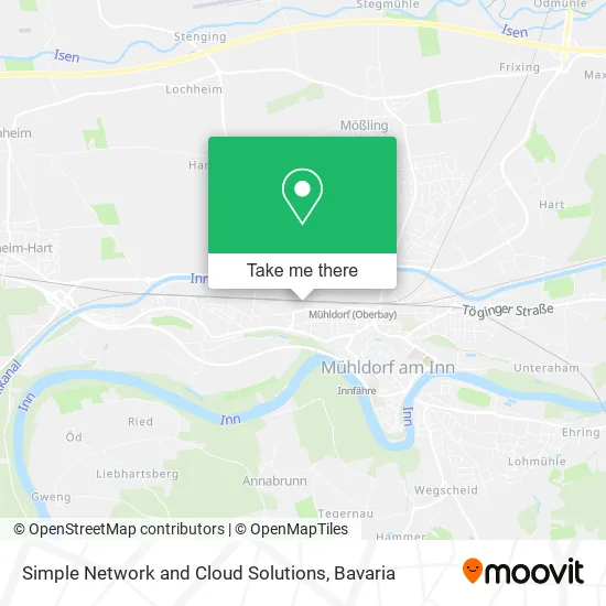 Карта Simple Network and Cloud Solutions