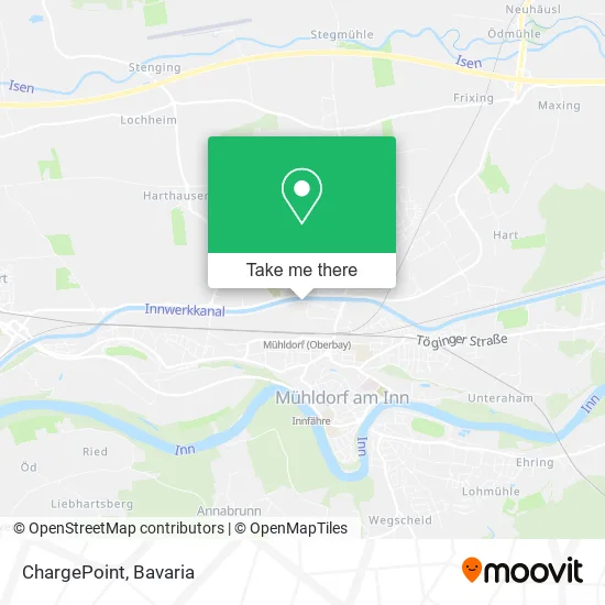 Карта ChargePoint