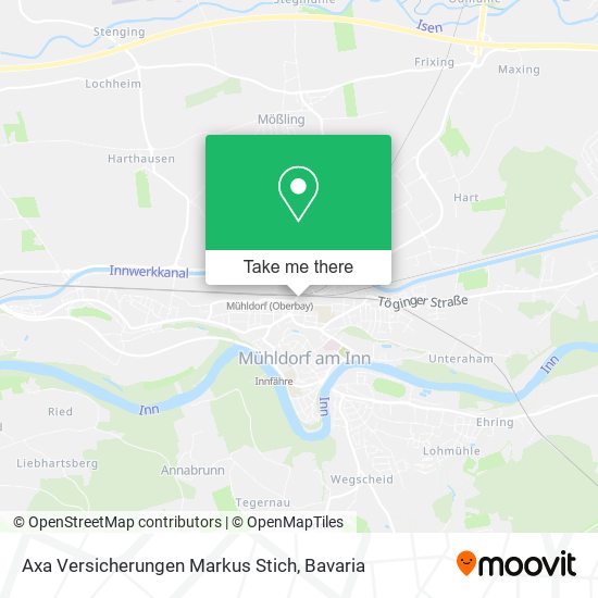 Axa Versicherungen Markus Stich map