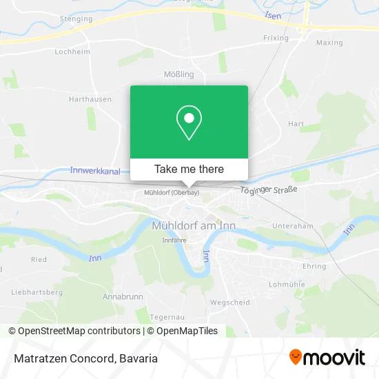 Карта Matratzen Concord