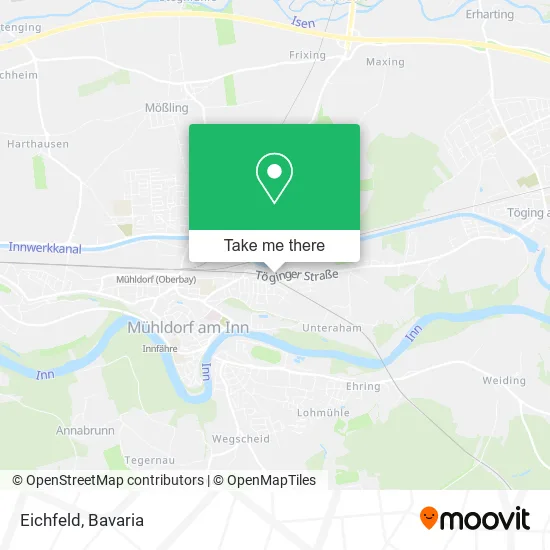 Карта Eichfeld