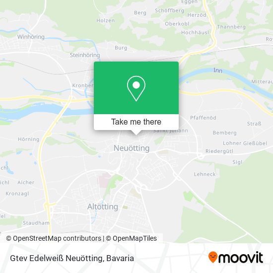 Gtev Edelweiß Neuötting map