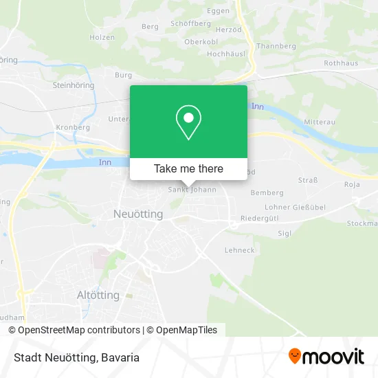Карта Stadt Neuötting