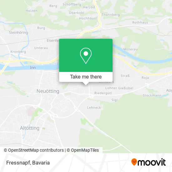 Карта Fressnapf