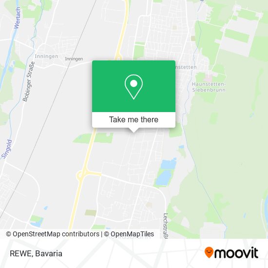 REWE map