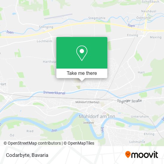Codarbyte map