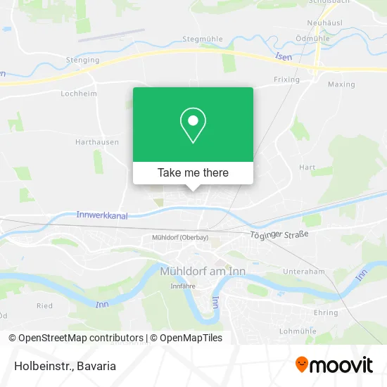 Карта Holbeinstr.