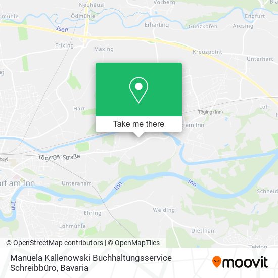Manuela Kallenowski Buchhaltungsservice Schreibbüro map