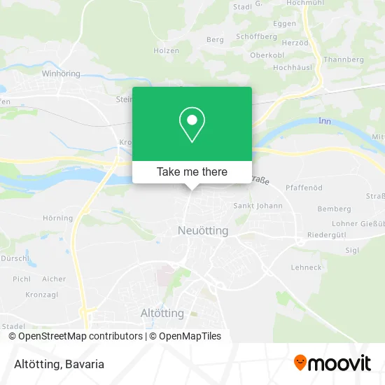 Карта Altötting