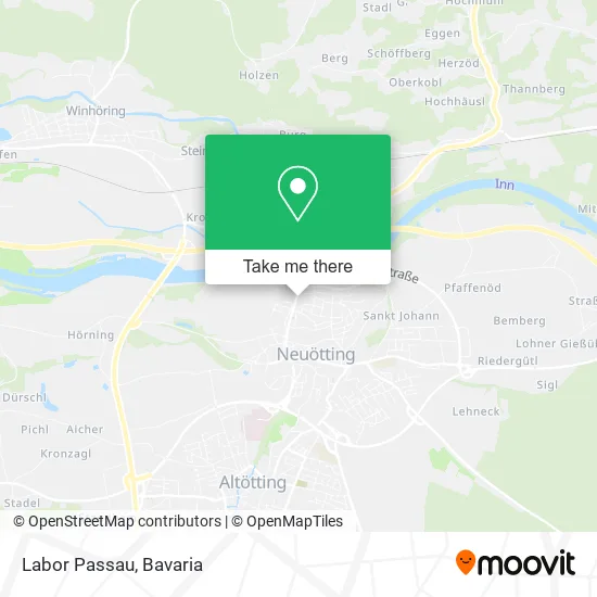 Карта Labor Passau
