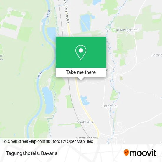 Карта Tagungshotels