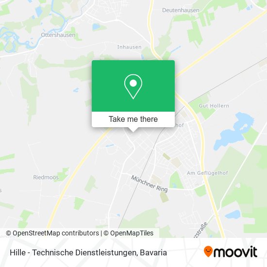 Hille - Technische Dienstleistungen map