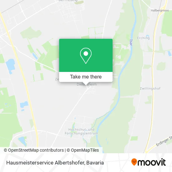 Карта Hausmeisterservice Albertshofer