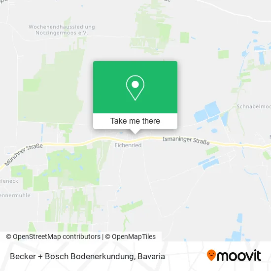 Карта Becker + Bosch Bodenerkundung