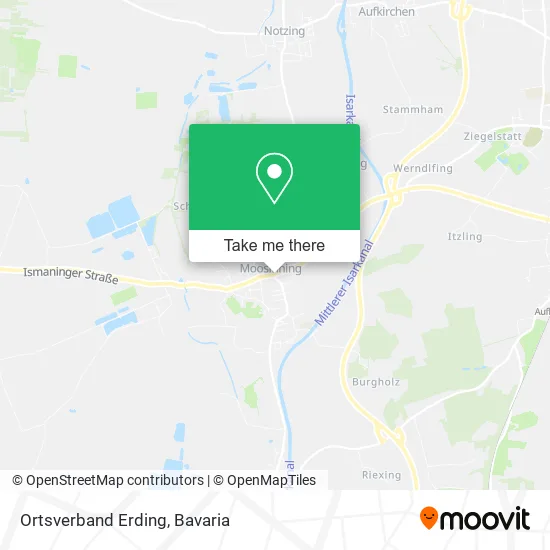 Карта Ortsverband Erding
